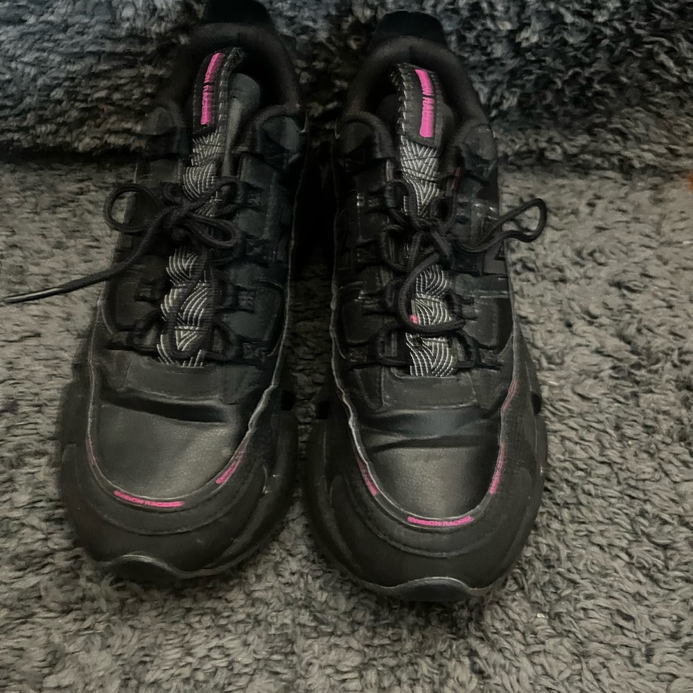 Men’s Black and Pink New Balance Sneakers